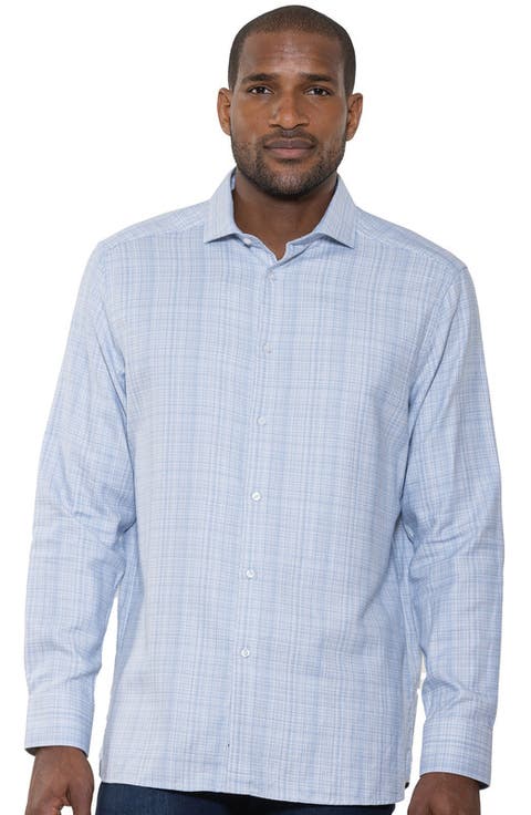 Tri Color Basket Weave Shirt