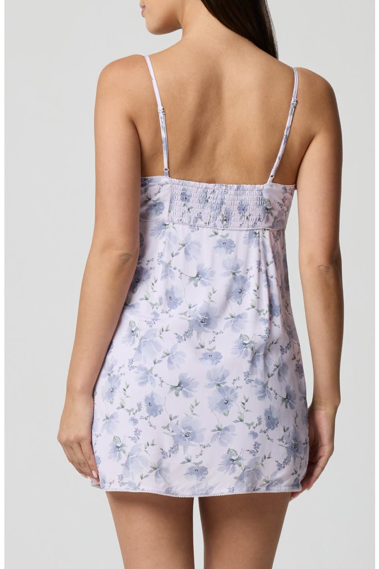 Floral Square Neck Mini Sundress, Alternate, color, FLORAL WATERCOLOR