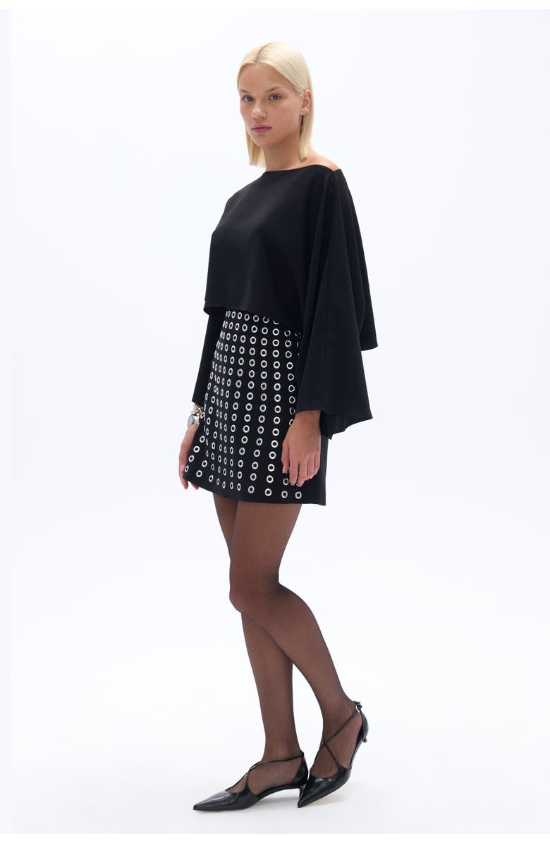 Nocturne Boat Neck Blouse, Alternate, color, 