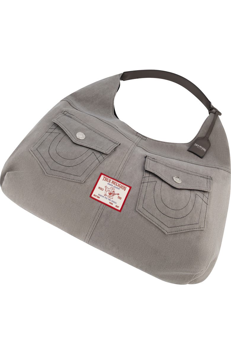 True Religion Horseshoe Pocket Hobo Bag, Alternate, color,
