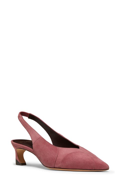 viv slingback kitten heel pump