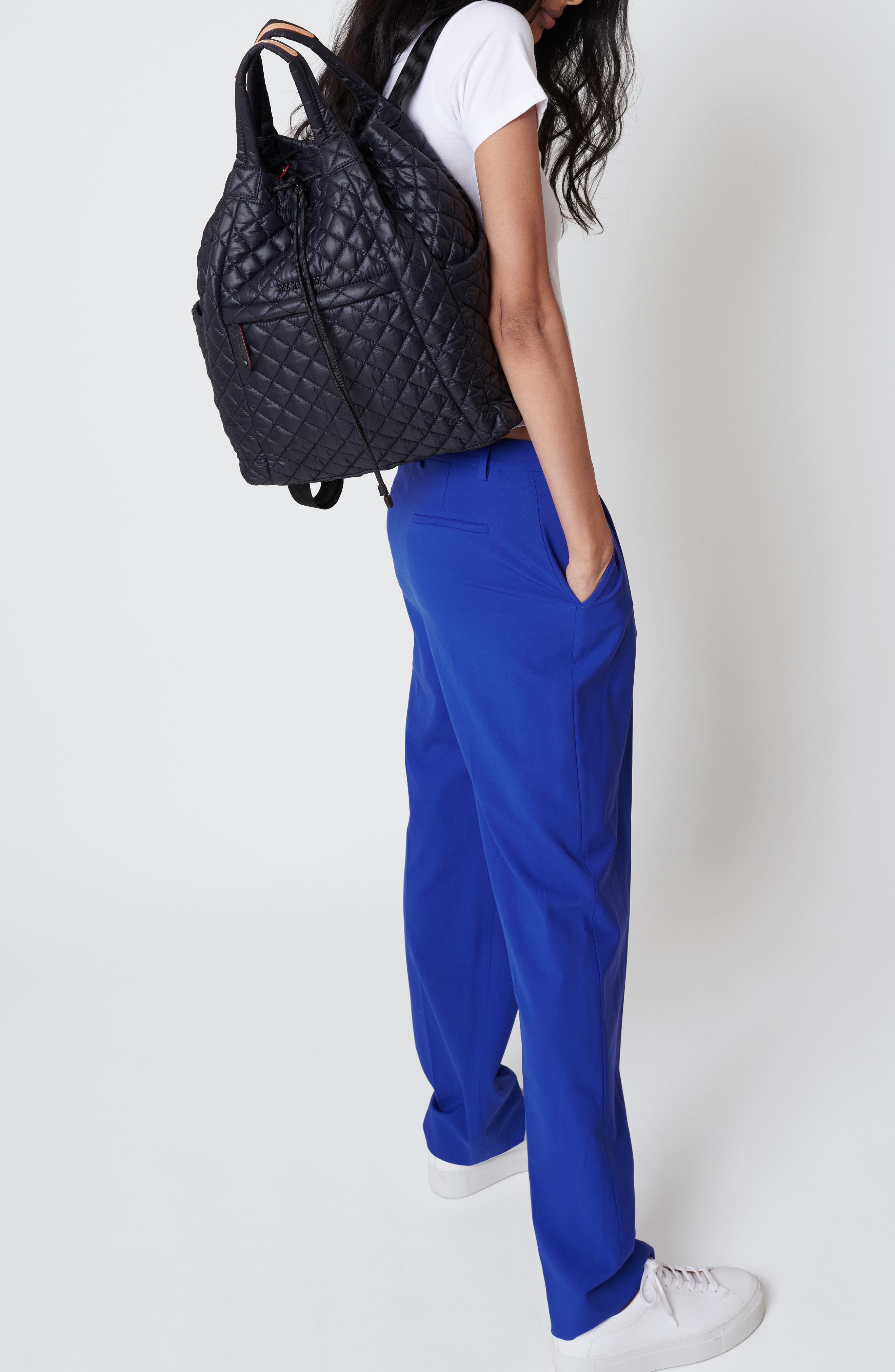 MZ Wallace Metro Water Resistant Convertible Backpack, Alternate, color, 