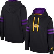 Stadium Essentials Women's Stadium Essentials Black Los Angeles Lakers Road Game Pullover Hoodie