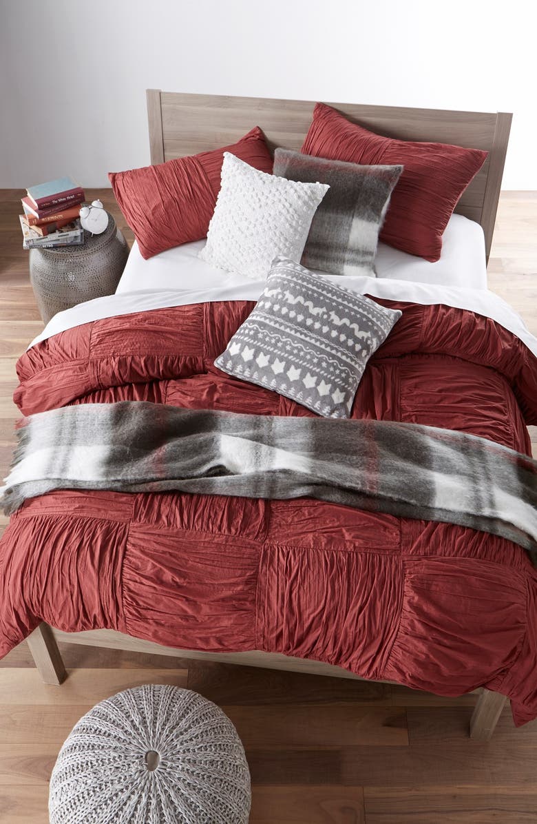 NORDSTROM AT HOME 'Brushed Plaid' Throw, Alternate, color, 