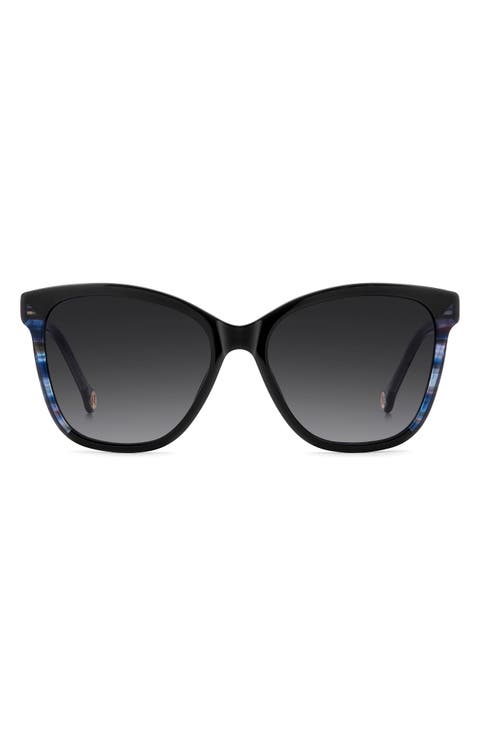 56mm Gradient Butterfly Sunglasses