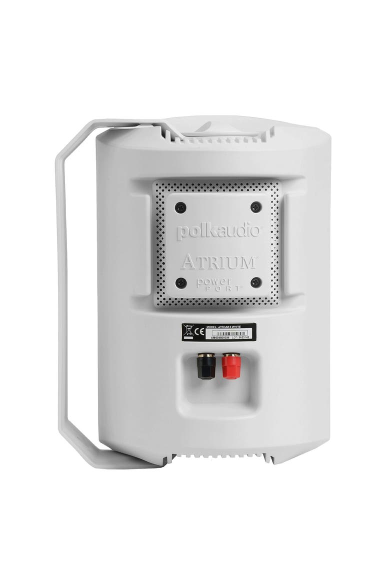 Atrium 6 All-Weather Outdoor Speakers - Pair, Alternate, color, White