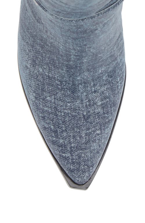 Kaanas Romy Buckle Bootie In Blue