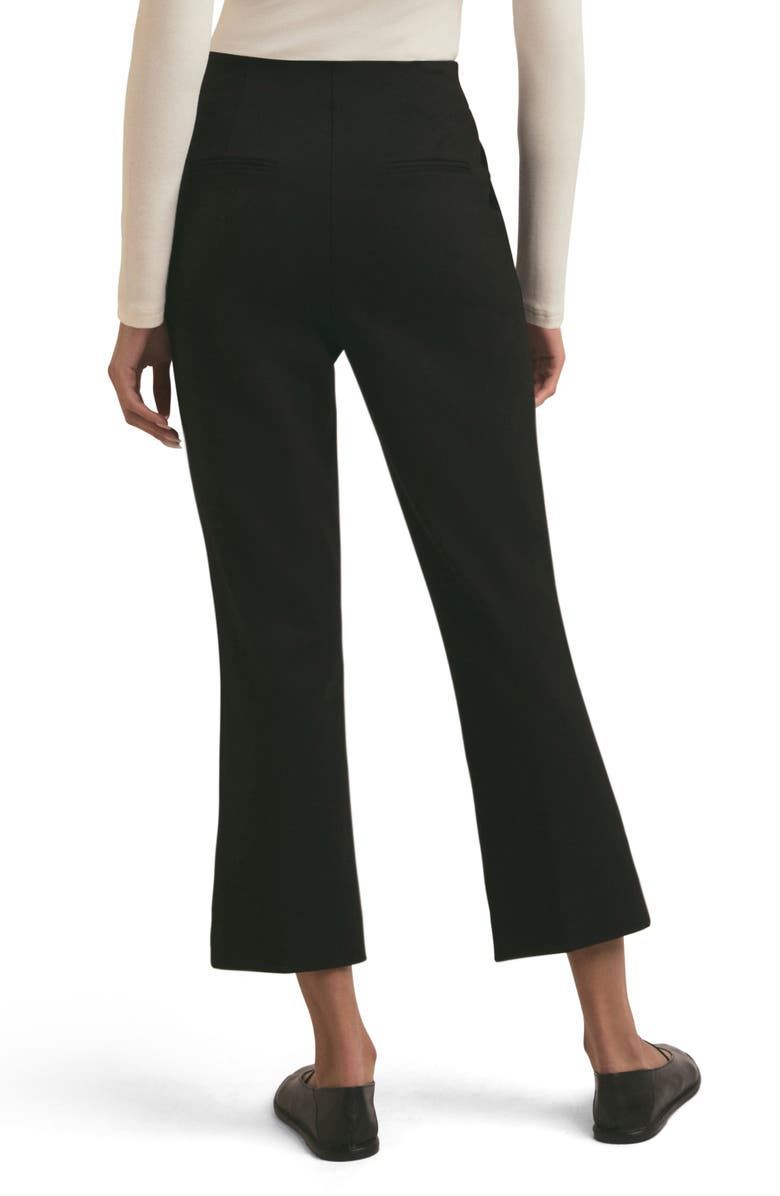 Favorite Daughter The Alissa Cropped Pants, Alternate, color, Black