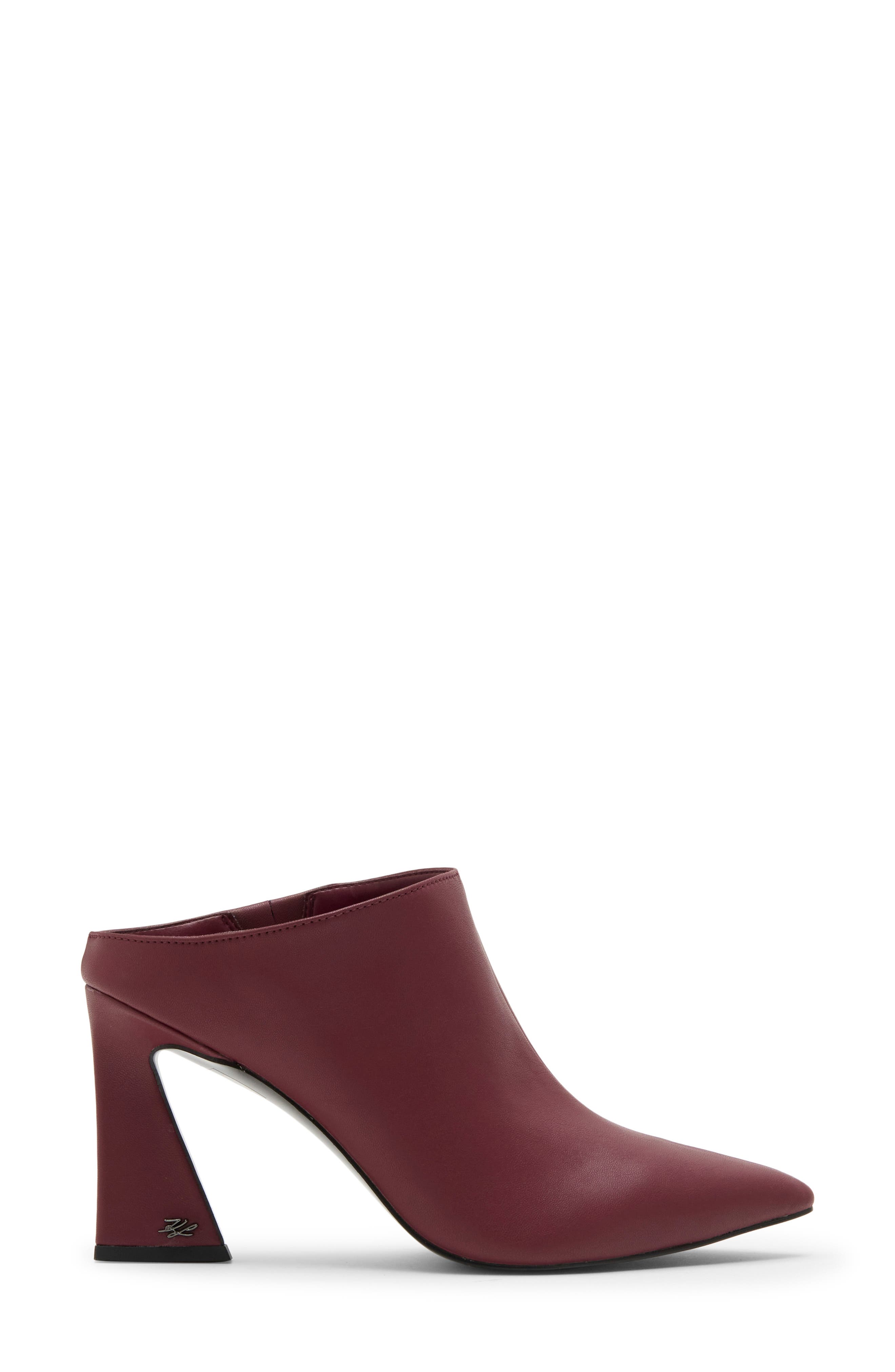 Larz Pointed Toe Mule, Alternate, color, BURGUNDY