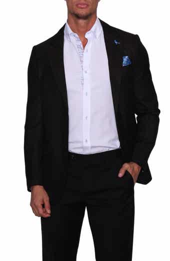 Black Jacquard Dinner Jacket