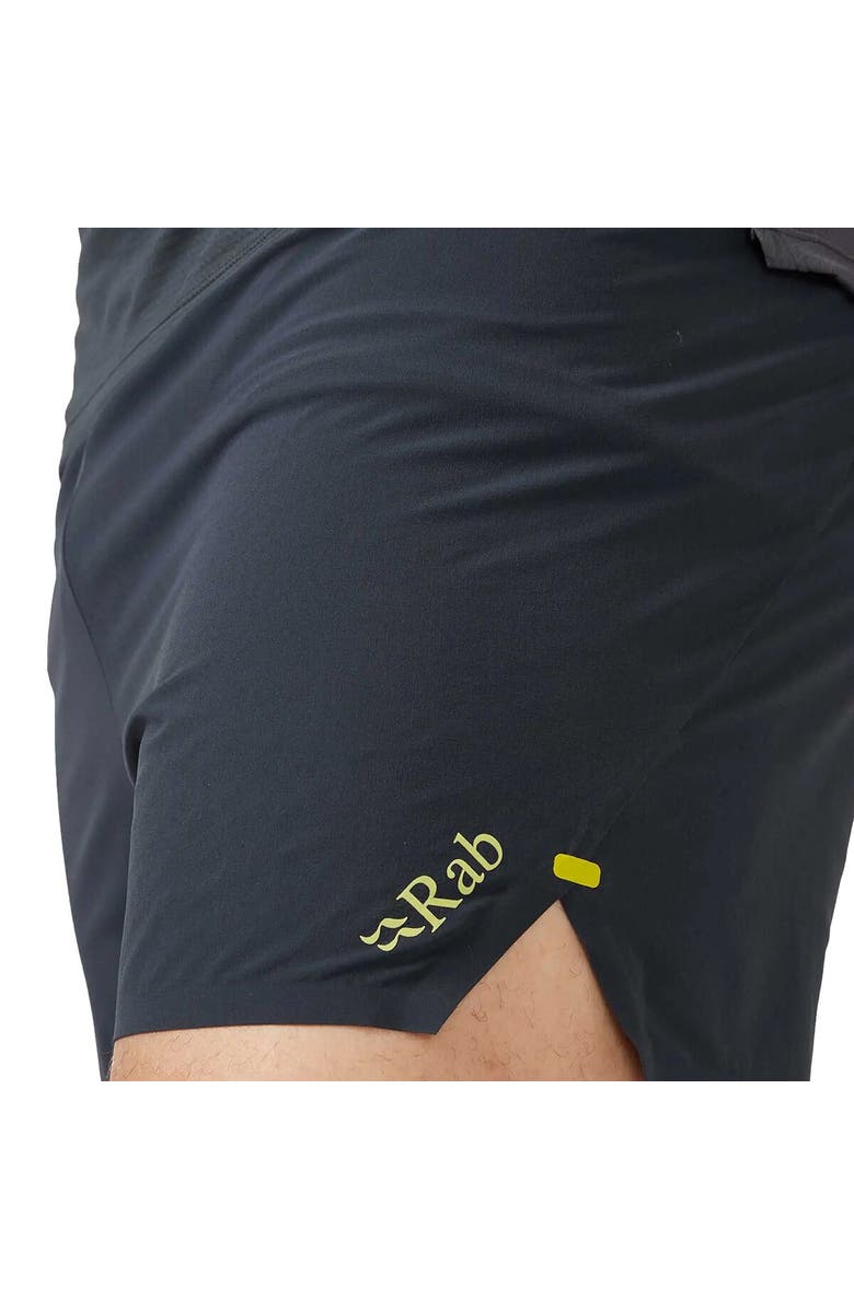 Rab Talus Light 5In Short - Men's, Alternate, color, Ebony