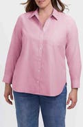 Foxcroft Boyfriend Non-Iron Cotton Blouse