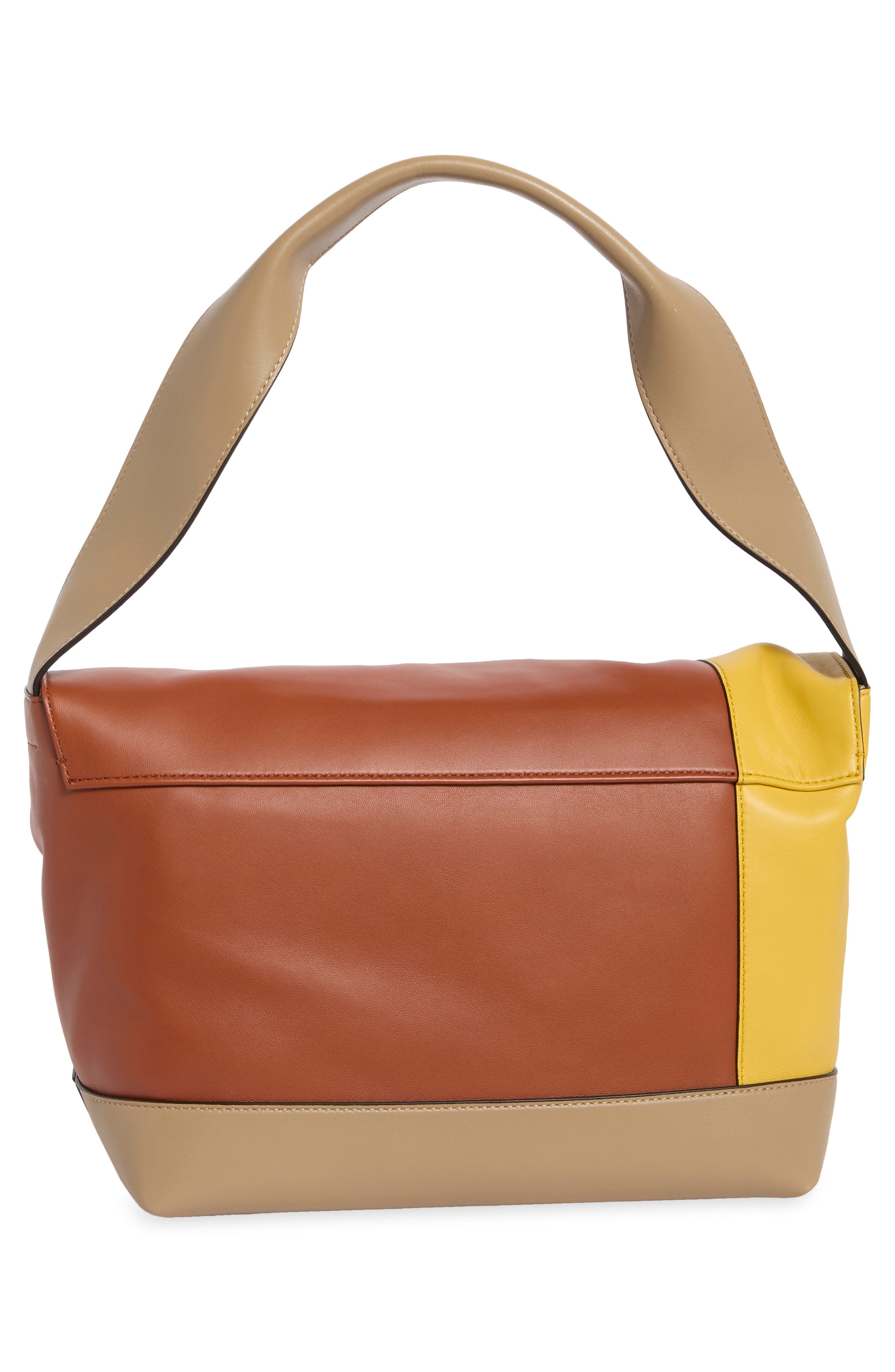 Colorblock Pod Pochette Bag, Alternate, color, SUN/ BARK/ MOON STONE