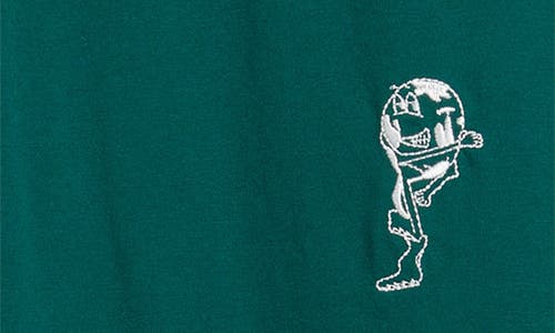 Jungles Impulses Embroidered T-shirt In Green