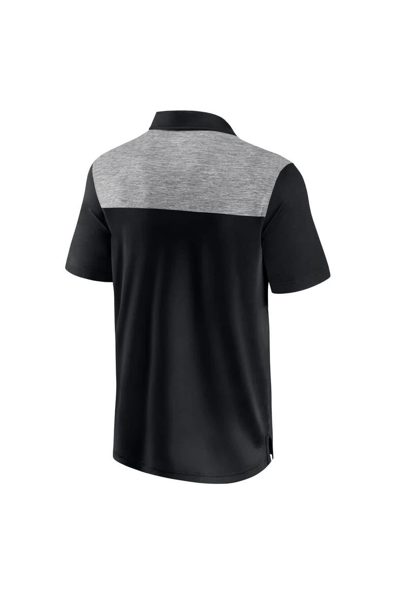 Men's Fanatics Black New York Jets Long Shot Polo, Alternate, color, Black