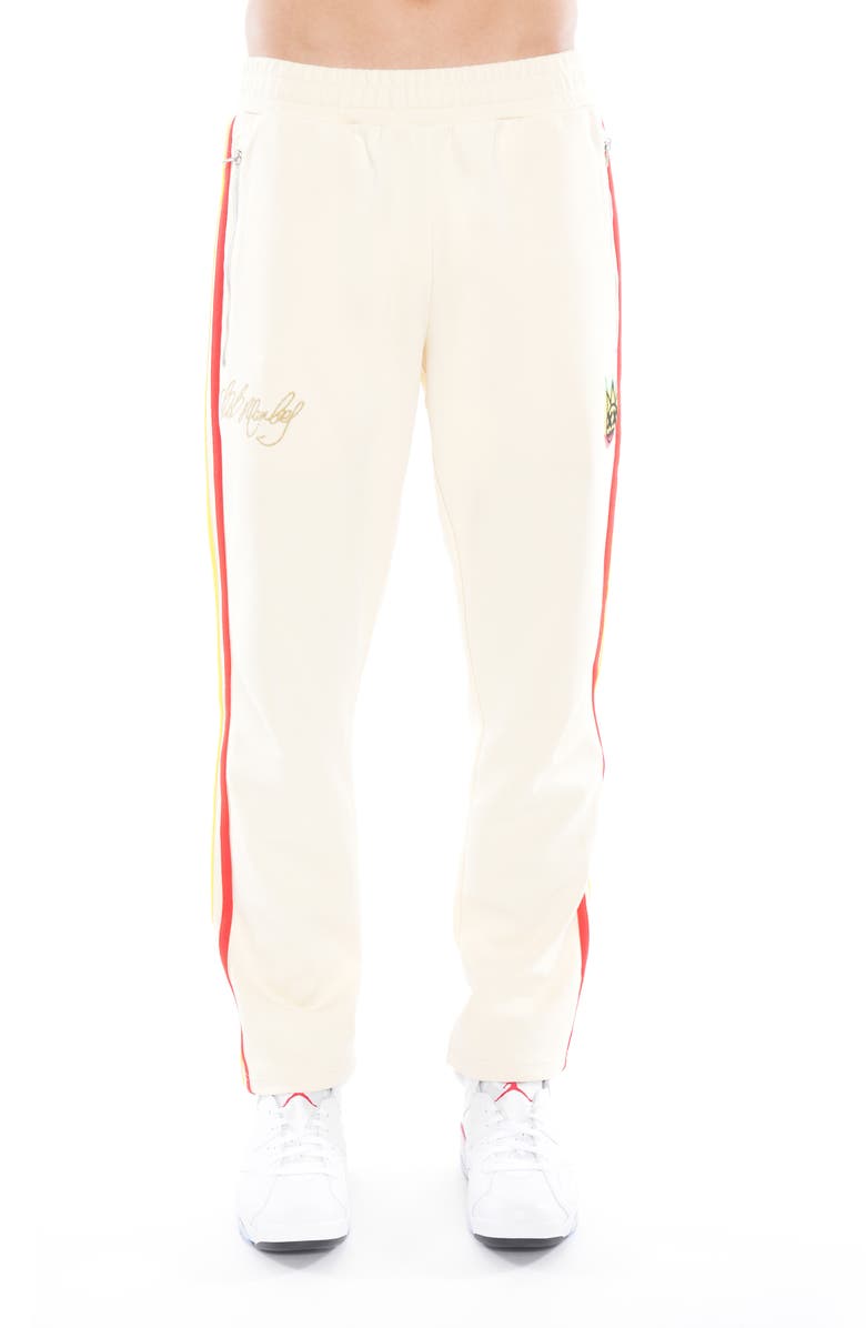 Cult of Individuality Marley Zip-Up Cotton Knit Track Suit, Alternate, color, 