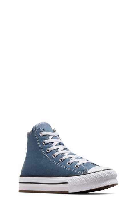 Kids' Chuck Taylor All Star EVA Lift Canvas High Top Platform Sneaker (Toddler, Little Kid & Big Kid)