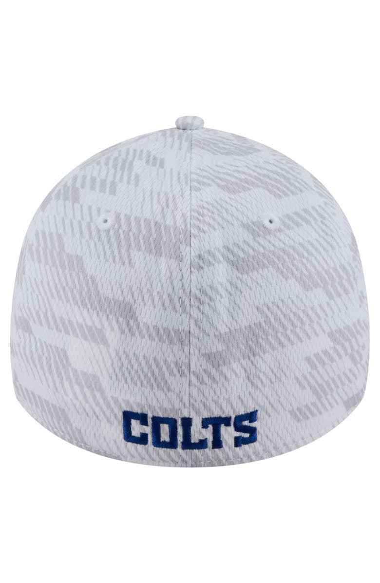 New Era Men's New Era  White Indianapolis Colts Gameday Graded 39THIRTY Flex Hat, Alternate, color, 