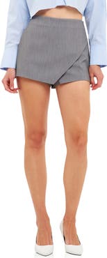 Endless Rose Faux Wrap Miniskort