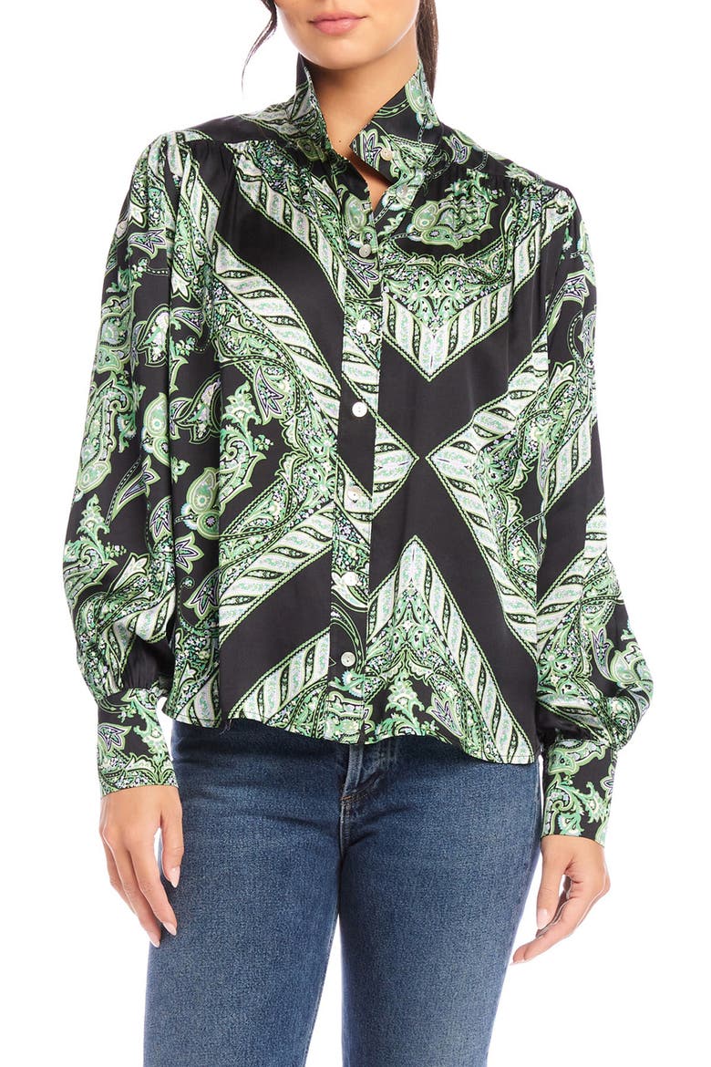 Chloe Print Shirt, Main, color, PRINT