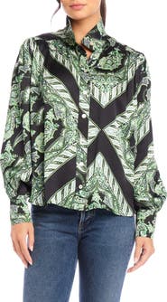 FIFTEEN TWENTY Chloe Print Shirt