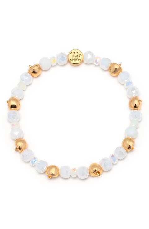 All Over Apple Stacker Beaded Bracelet
