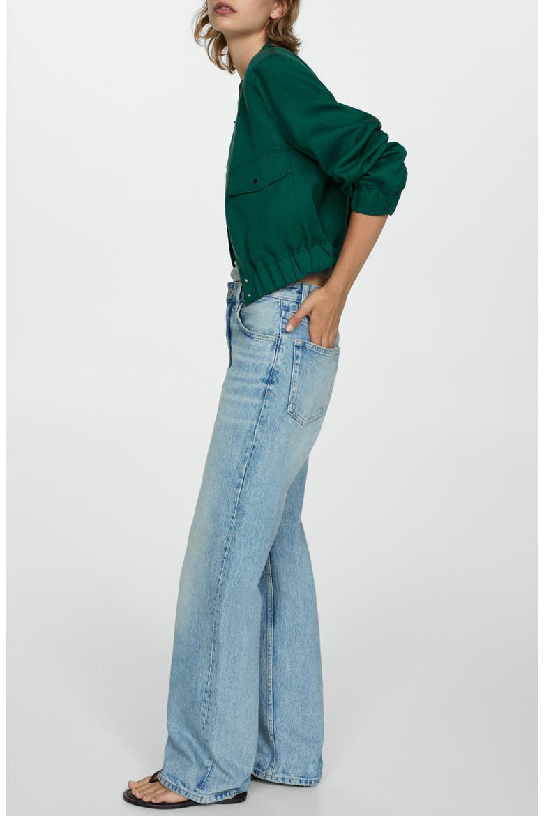 Bomber Jacket, Alternate, color, GREEN