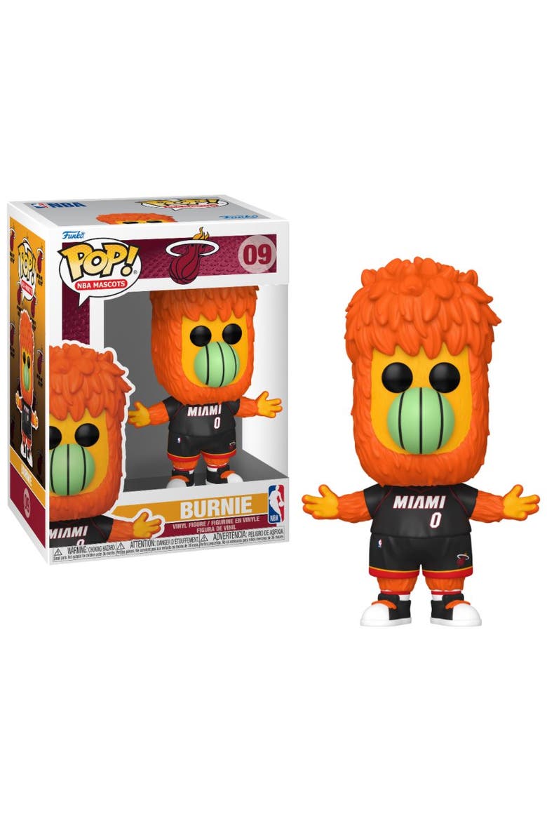 Burnie (Miami Heat) Funko Pop! NBA Mascots, Main, color, Orange