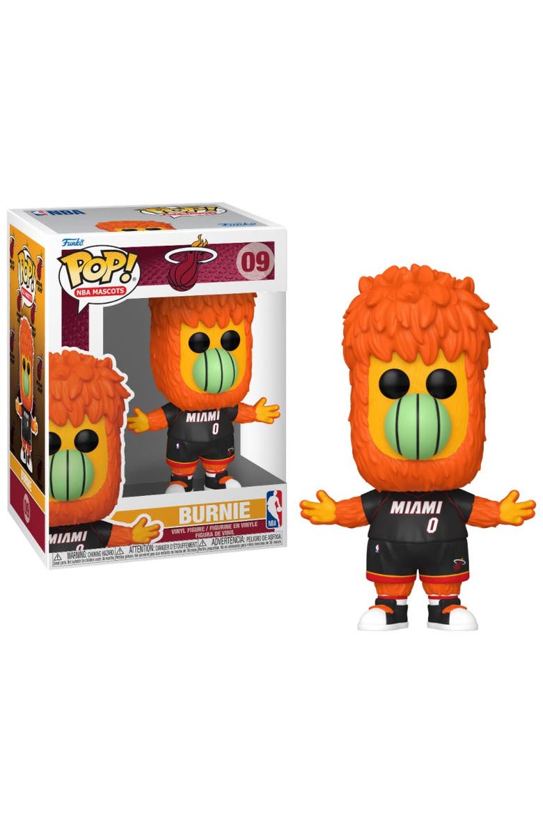Funko Burnie (Miami Heat) Funko Pop! NBA Mascots, Main, color, Orange