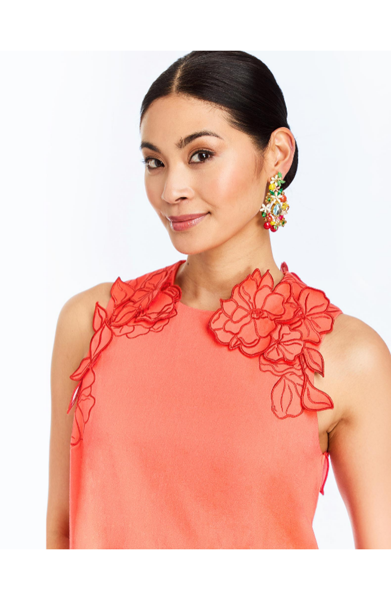 Mestiza New York Juniper Shift Mini Dress, Alternate, color, Orange