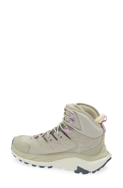 Hoka Kaha 2 Gtx Waterproof Hiking Boot In Barley/celadon Tint