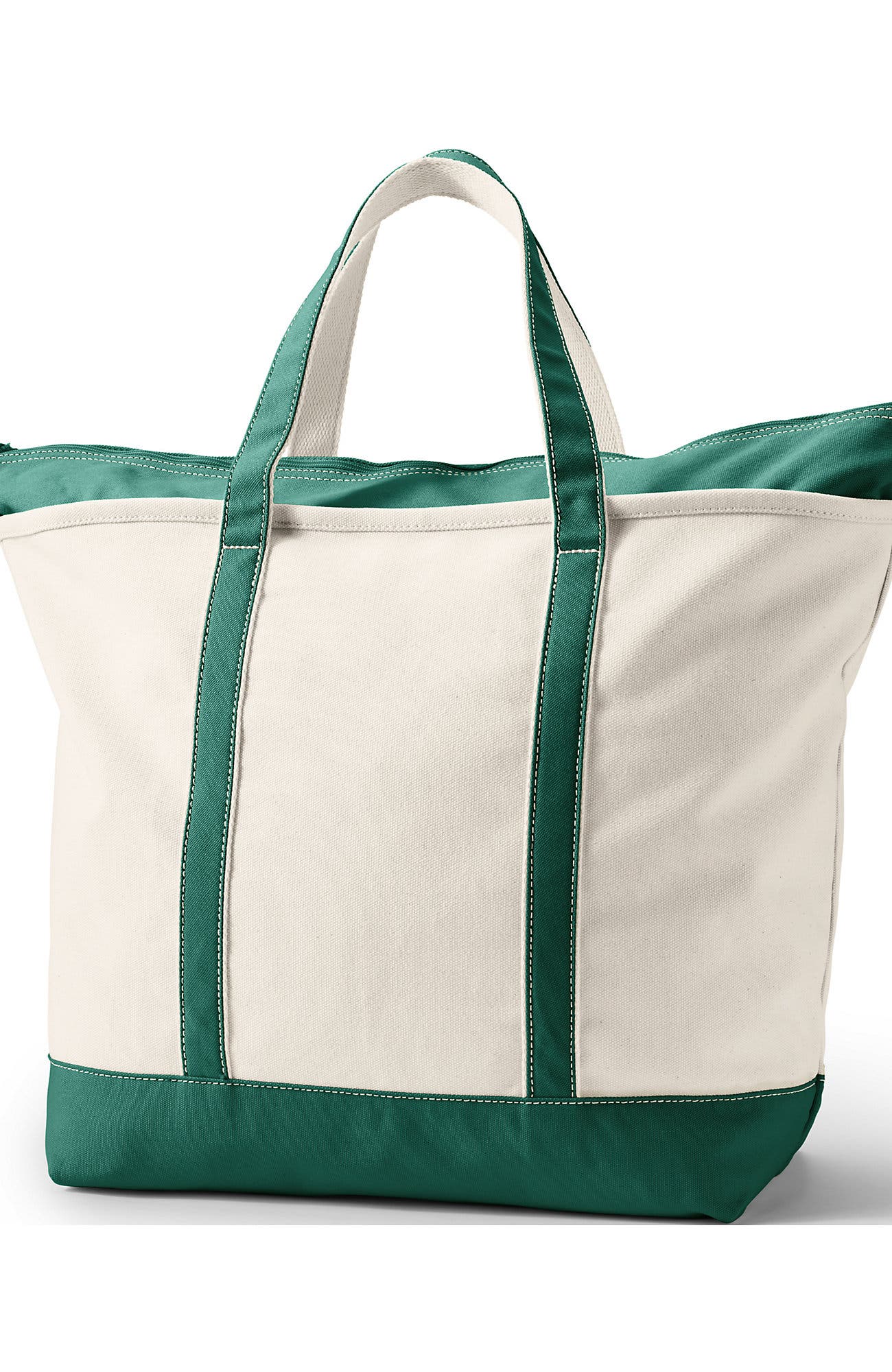 Zip Top Canvas Tote Bag | Nordstrom