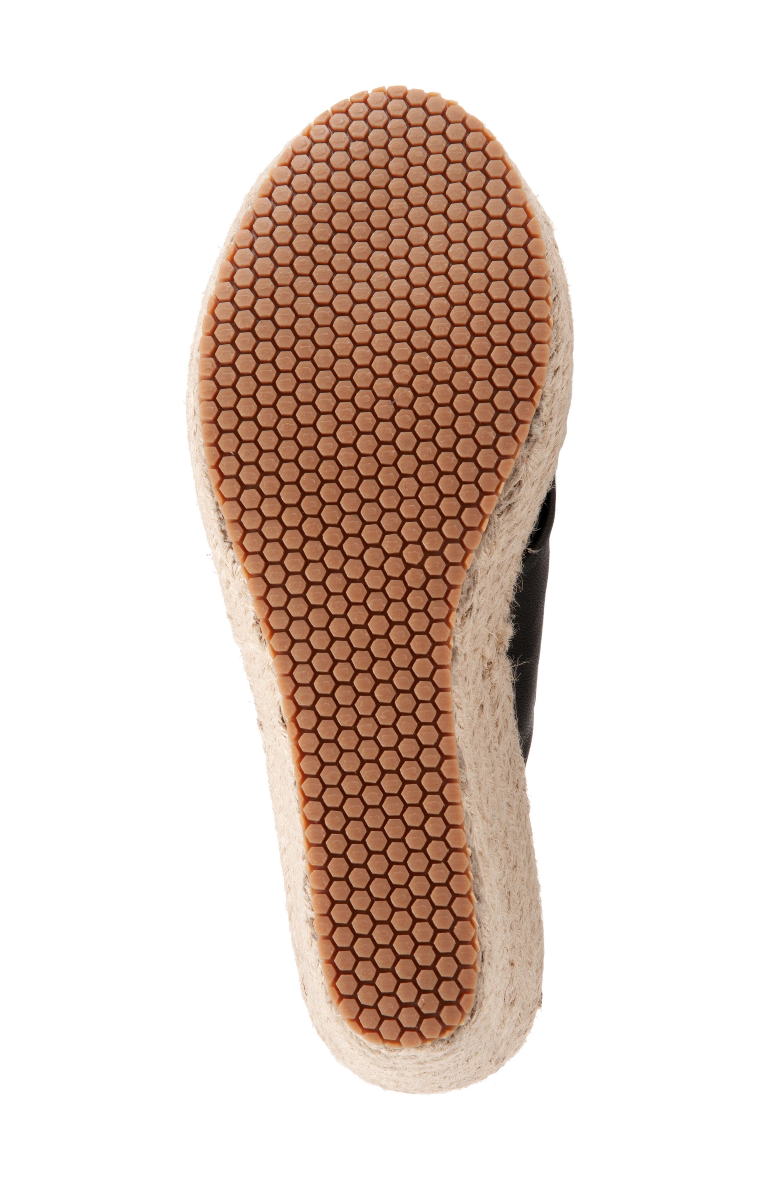 SoftWalk<sup>®</sup> Halsey Cross Strap Espadrille Wedge Sandal, Alternate, color, 