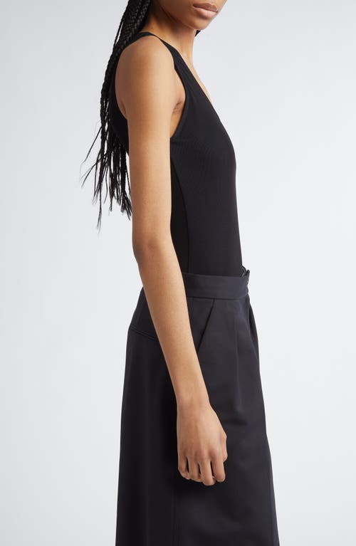 Partow Cali Bodysuit In Black