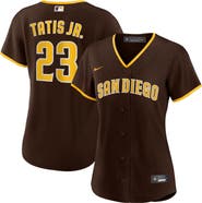 Nike Women's Nike Fernando Tatís Jr. Brown San Diego Padres Road Replica Player Jersey