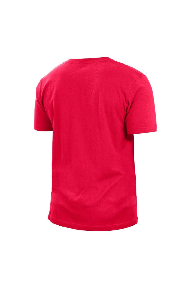 New Era Men's New Era Red Tampa Bay Buccaneers 2022 Sideline Ink Dye T-Shirt, Alternate, color, Red