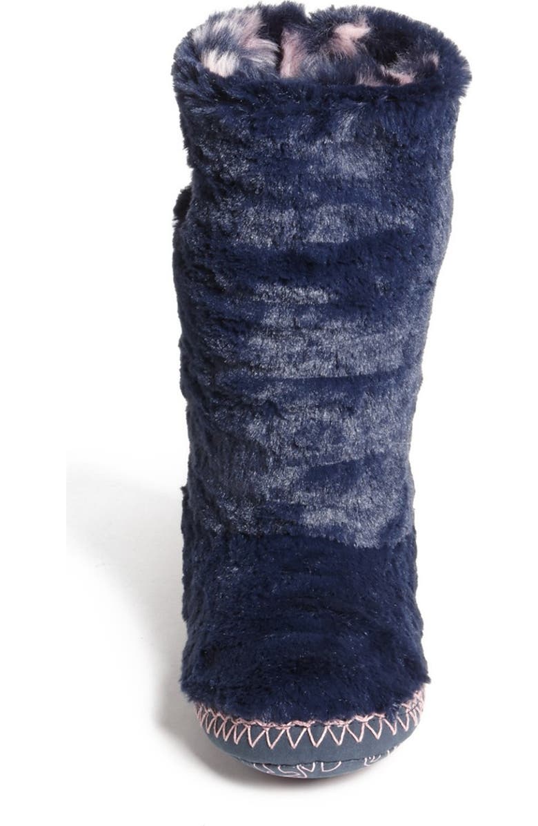 BEDROOM ATHLETICS 'Sophia' Faux Fur Bootie Slipper, Alternate, color,