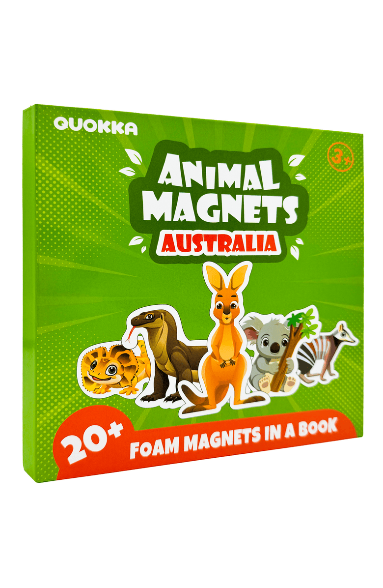 Quokka Travel Magnetic Puzzles for Kids Ages 3-5 - Fun 20+ Piece Game, Main, color, Australia