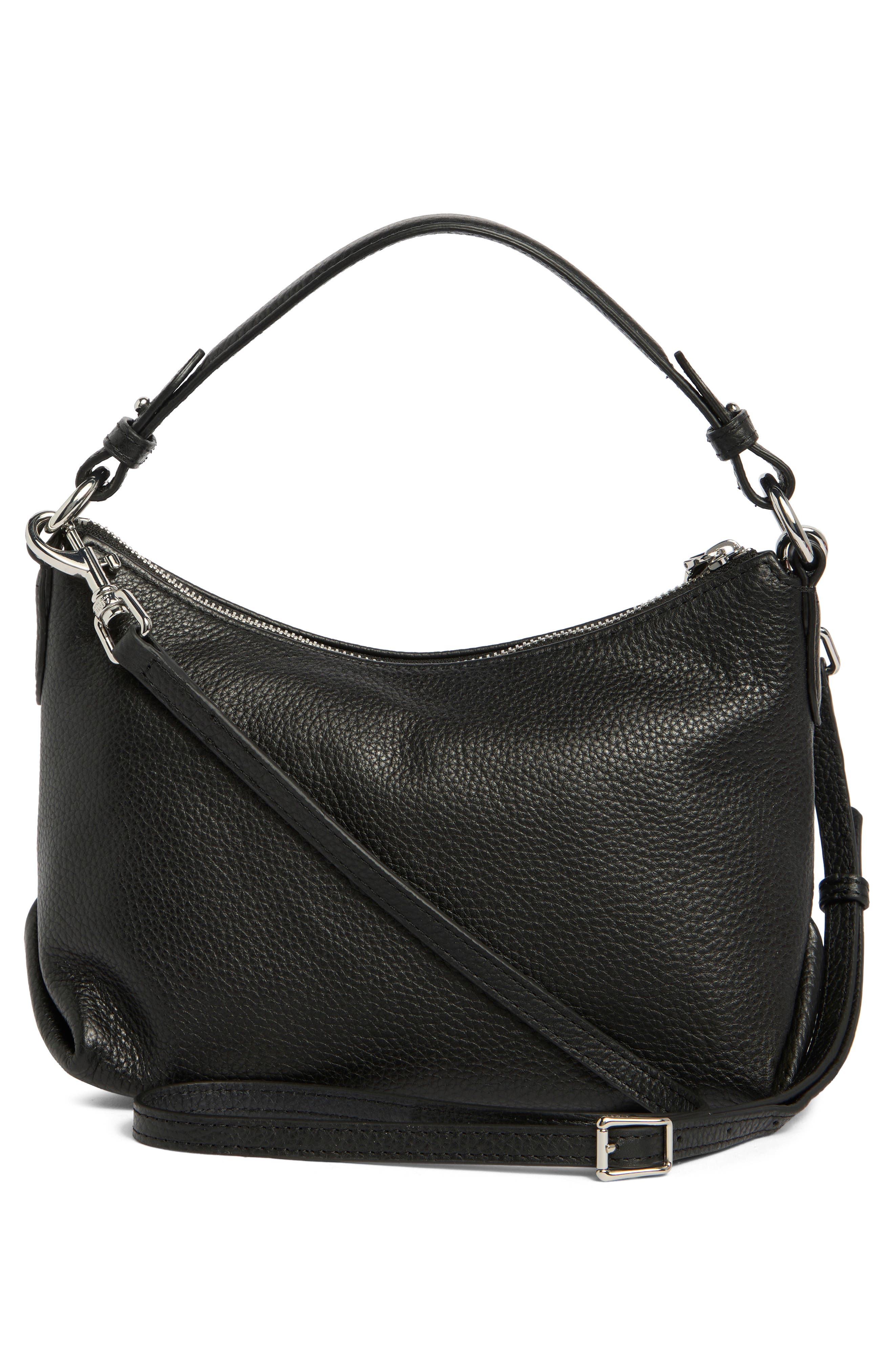 AIMEE City Beat Convertible Shoulder Bag, Alternate, color, Black