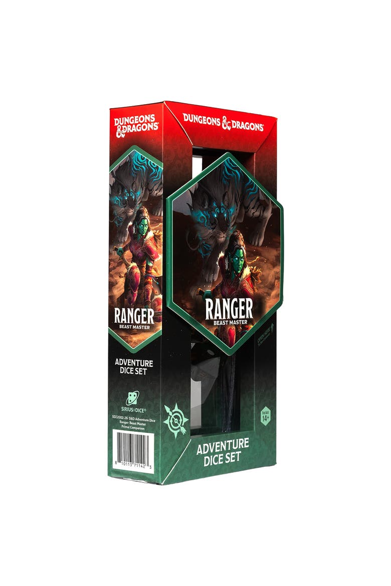 Beast Master 8pc RPG Die, Alternate, color, Multicolored