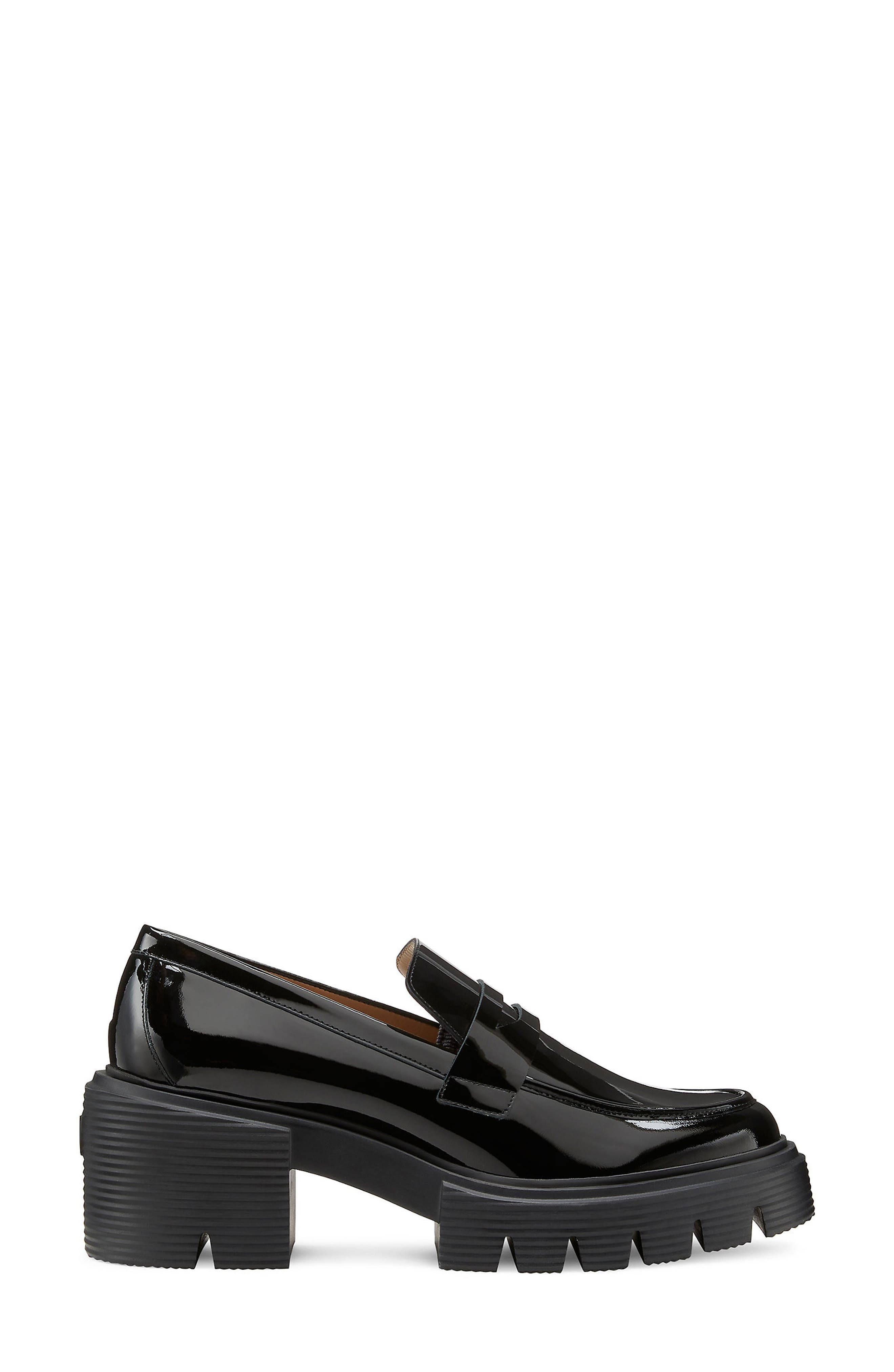 Stuart Weitzman Soho Loafer, Alternate, color, Black