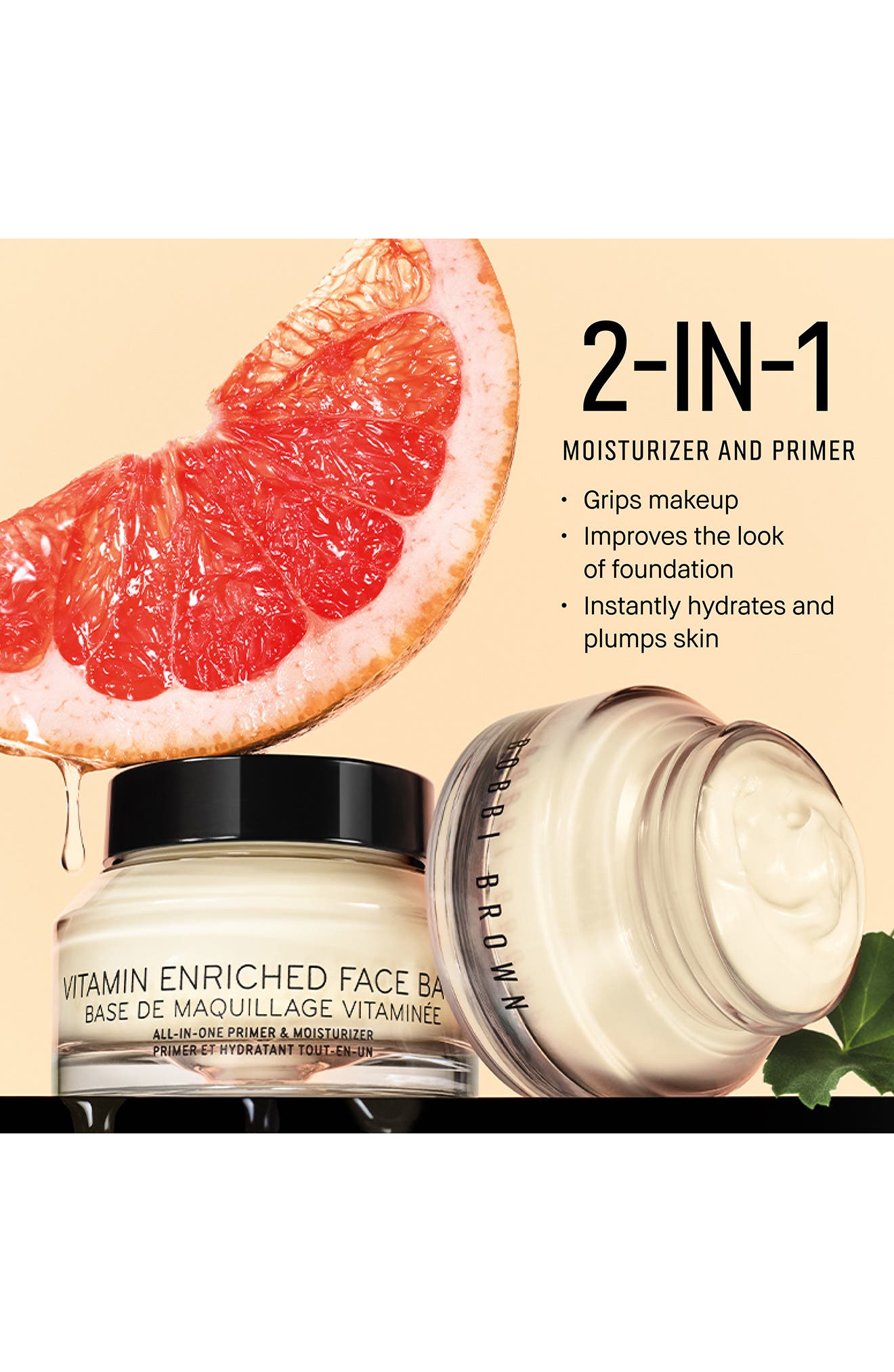 Vitamin Enriched Face Base Moisturizer & Primer with Vitamin C +