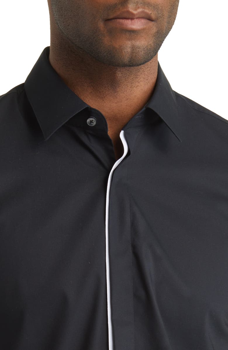 BOSS Hank Party Slim Fit Dress Shirt, Alternate, color, 