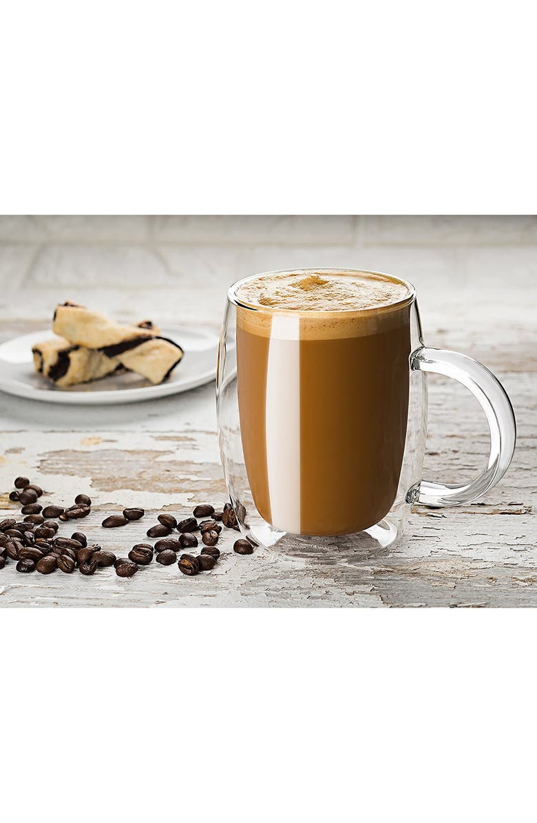 JoyJolt Aroma Double Wall Insulated Glasses - Set of 4, Alternate, color, Clear