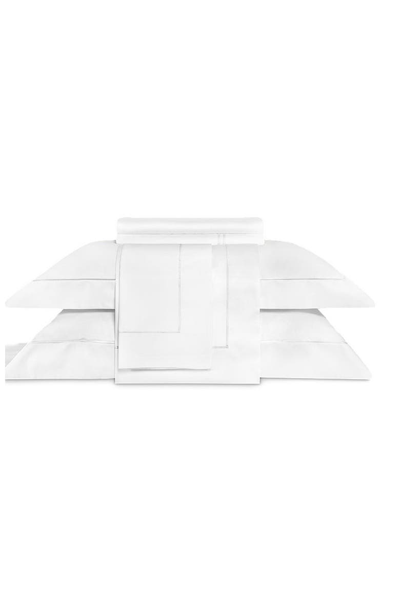 Rhapsody Fitted Sheet, Alternate, color, White