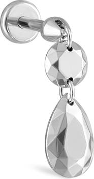 MARIA TASH Faceted Drop Earring