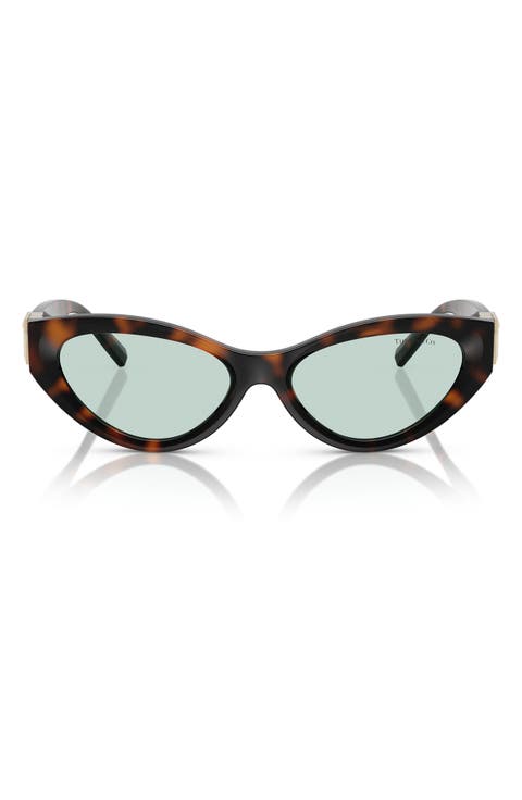 54mm Oval Sunglasses