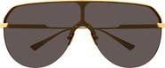 Bottega Veneta BV1478S Oversize 99mm Gradient Shield Sunglasses
