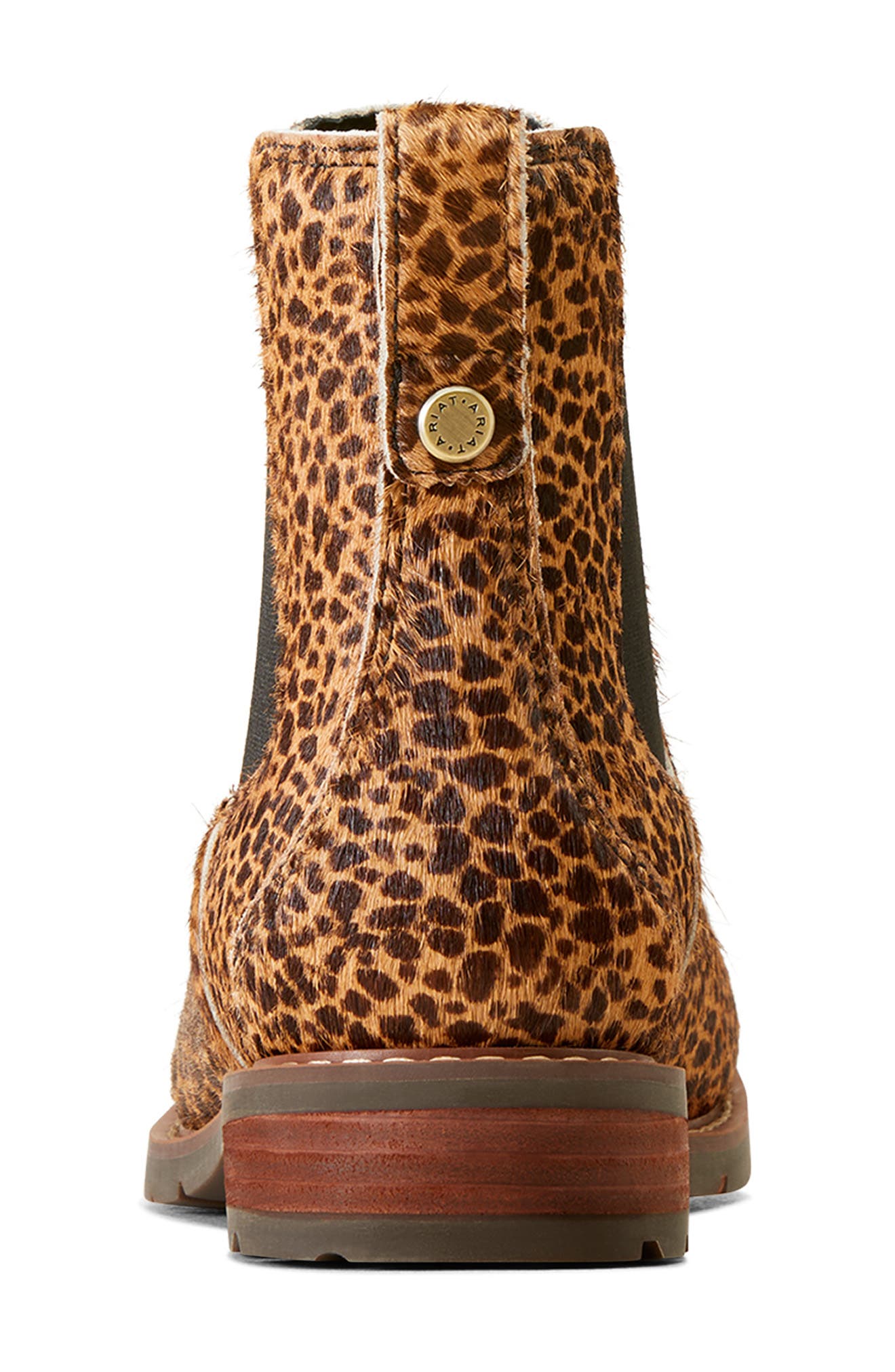 Ariat Wexford Genuine Calf Hair Chelsea Boot, Alternate, color, Cheetah Hair