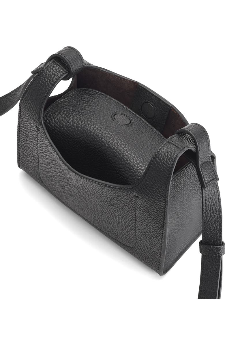 Cuyana Mini Double Loop Leather Crossbody Bag, Alternate, color,